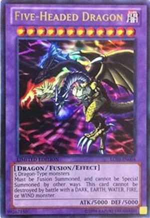 Five-Headed Dragon (LC03-EN004) - Legendary Collection 3: Yugi's World Limited