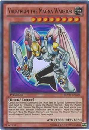 Valkyrion the Magna Warrior (LCYW-EN021) - Legendary Collection 3: Yugi's World 1st Edition