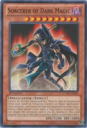 Sorcerer of Dark Magic (LCYW-EN029) - Legendary Collection 3: Yugi's World 1st Edition