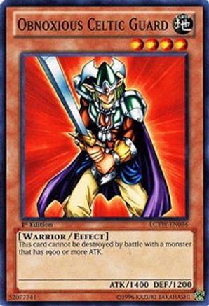 Obnoxious Celtic Guard (LCYW-EN036) - Legendary Collection 3: Yugi's World 1st Edition