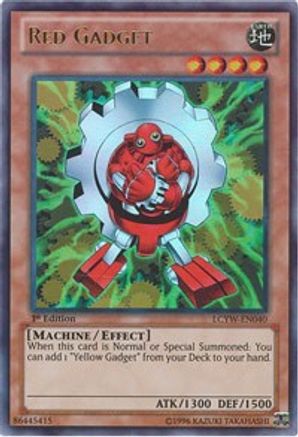 Red Gadget (LCYW-EN040) - Legendary Collection 3: Yugi's World 1st Edition