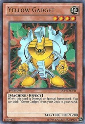 Yellow Gadget (LCYW-EN041) - Legendary Collection 3: Yugi's World 1st Edition