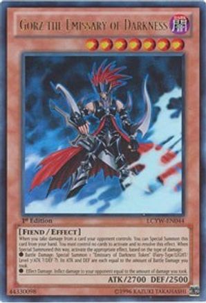 Gorz the Emissary of Darkness (LCYW-EN044) - Legendary Collection 3: Yugi's World 1st Edition