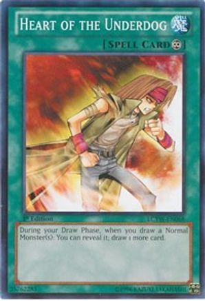 Heart of the Underdog (LCYW-EN068) - Legendary Collection 3: Yugi's World Unlimited