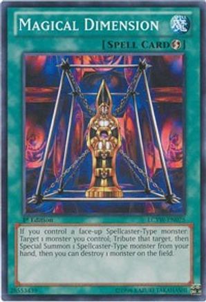 Magical Dimension (LCYW-EN075) - Legendary Collection 3: Yugi's World Unlimited