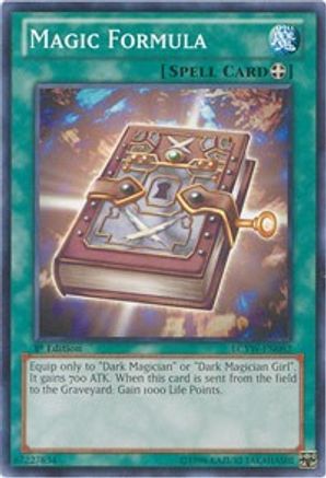 Magic Formula (LCYW-EN082) - Legendary Collection 3: Yugi's World Unlimited