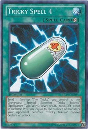 Tricky Spell 4 (LCYW-EN084) - Legendary Collection 3: Yugi's World 1st Edition