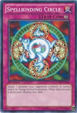 Spellbinding Circle (LCYW-EN092) - Legendary Collection 3: Yugi's World 1st Edition