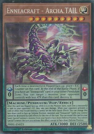 Enneacraft - Archa.TAIL (CR) - PHRE-EN023 - Phantom Revenge 1st Edition