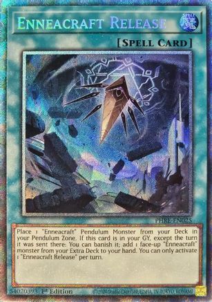 Enneacraft Release (CR) - PHRE-EN025 - Phantom Revenge 1st Edition