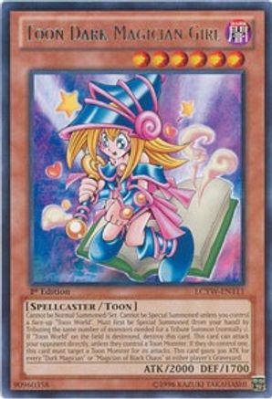 Toon Dark Magician Girl (LCYW-EN111) - Legendary Collection 3: Yugi's World 1st Edition