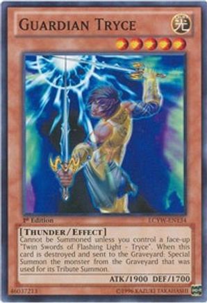 Guardian Tryce (LCYW-EN134) - Legendary Collection 3: Yugi's World 1st Edition