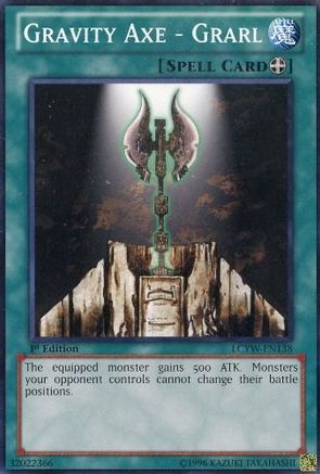 Gravity Axe - Grarl (LCYW-EN138) - Legendary Collection 3: Yugi's World Unlimited