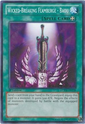 Wicked-Breaking Flamberge - Baou (LCYW-EN139) - Legendary Collection 3: Yugi's World 1st Edition