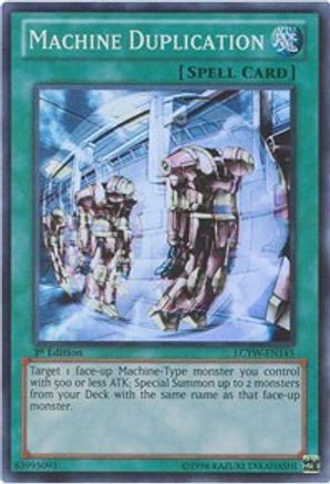 Machine Duplication (LCYW-EN145) - Legendary Collection 3: Yugi's World Unlimited