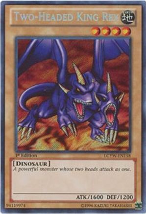 Two-Headed King Rex (LCYW-EN158) - Legendary Collection 3: Yugi's World Unlimited