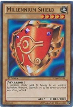 Millennium Shield (LCYW-EN159) - Legendary Collection 3: Yugi's World 1st Edition