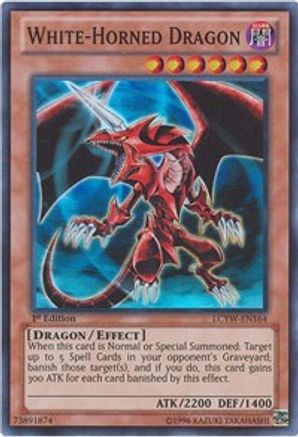 White-Horned Dragon (LCYW-EN164) - Legendary Collection 3: Yugi's World Unlimited