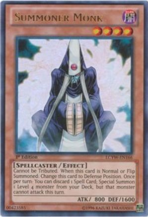 Summoner Monk (LCYW-EN166) - Legendary Collection 3: Yugi's World 1st Edition