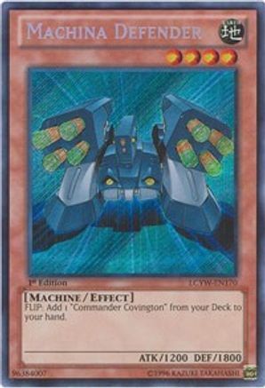 Machina Defender (LCYW-EN170) - Legendary Collection 3: Yugi's World Unlimited