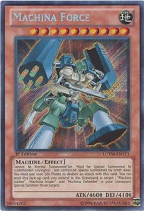 Machina Force (LCYW-EN171) - Legendary Collection 3: Yugi's World 1st Edition