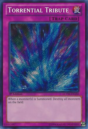 Torrential Tribute (LCYW-EN180) - Legendary Collection 3: Yugi's World 1st Edition