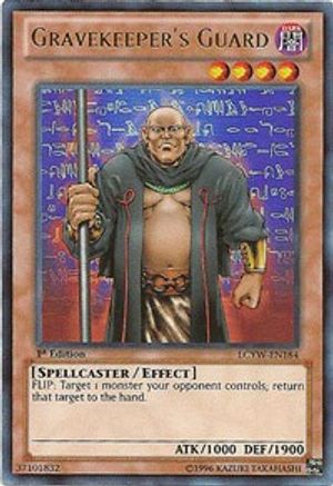 Gravekeeper's Guard (LCYW-EN184) - Legendary Collection 3: Yugi's World 1st Edition
