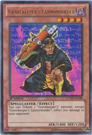 Gravekeeper's Cannonholder (LCYW-EN188) - Legendary Collection 3: Yugi's World 1st Edition