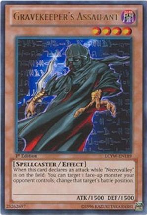 Gravekeeper's Assailant (LCYW-EN189) - Legendary Collection 3: Yugi's World 1st Edition