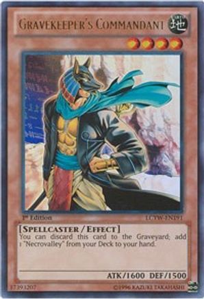 Gravekeeper's Commandant (LCYW-EN191) - Legendary Collection 3: Yugi's World Unlimited
