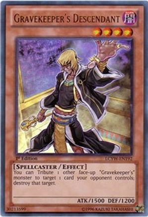 Gravekeeper's Descendant (LCYW-EN192) - Legendary Collection 3: Yugi's World 1st Edition