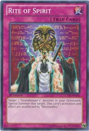 Rite of Spirit (LCYW-EN196) - Legendary Collection 3: Yugi's World Unlimited