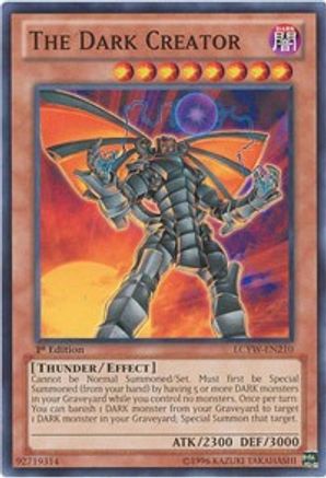 The Dark Creator (LCYW-EN210) - Legendary Collection 3: Yugi's World 1st Edition