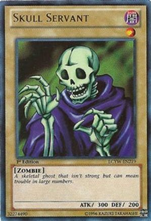 Skull Servant (LCYW-EN219) - Legendary Collection 3: Yugi's World 1st Edition