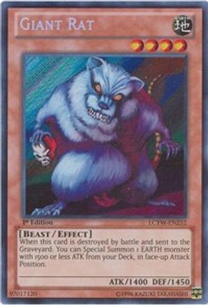 Giant Rat (LCYW-EN232) - Legendary Collection 3: Yugi's World 1st Edition