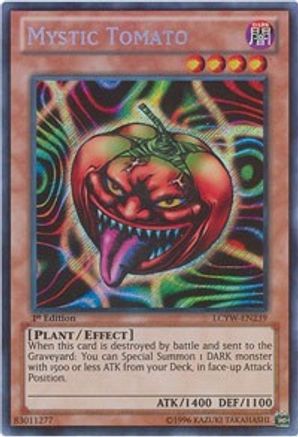Mystic Tomato (LCYW-EN239) - Legendary Collection 3: Yugi's World Unlimited