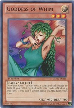 Goddess of Whim (LCYW-EN241) - Legendary Collection 3: Yugi's World Unlimited