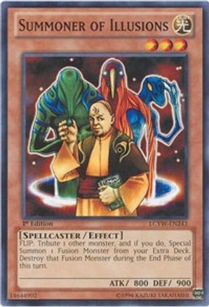 Summoner of Illusions (LCYW-EN243) - Legendary Collection 3: Yugi's World 1st Edition