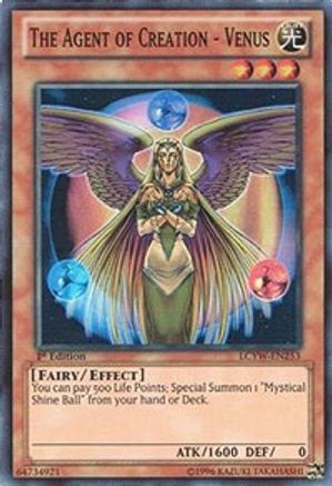 The Agent of Creation - Venus (LCYW-EN253) - Legendary Collection 3: Yugi's World Unlimited