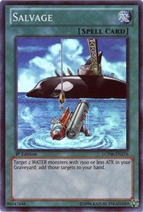 Salvage (LCYW-EN276) - Legendary Collection 3: Yugi's World 1st Edition