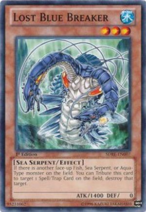 Lost Blue Breaker (SDRE-EN007) - Structure Deck: Realm of the Sea Emperor 1st Edition