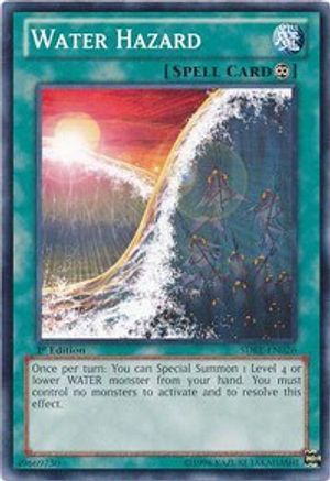 Water Hazard (SDRE-EN026) - Structure Deck: Realm of the Sea Emperor 1st Edition