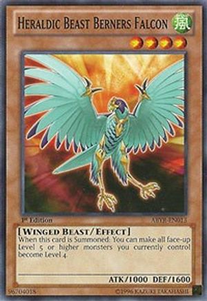 Heraldic Beast Berners Falcon (ABYR-EN013) - Abyss Rising 1st Edition
