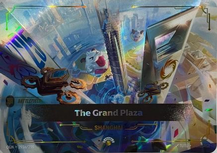 The Grand Plaza - 293a/298 - Riftbound Promotional Cards Foil