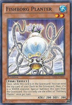 Fishborg Planter (ABYR-EN030) - Abyss Rising Unlimited