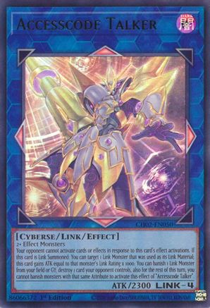 Accesscode Talker - CH02-EN050 - THE CHRONICLES DECK: Spirit Charmers (All-Foil Edition) 1st Edition