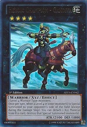 Heroic Champion - Gandiva (ABYR-EN042) - Abyss Rising 1st Edition