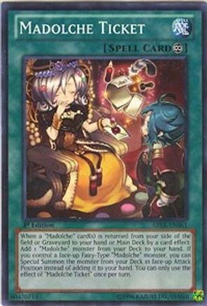 Madolche Ticket (ABYR-EN061) - Abyss Rising 1st Edition