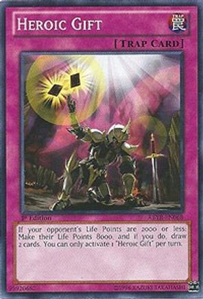 Heroic Gift (ABYR-EN068) - Abyss Rising 1st Edition