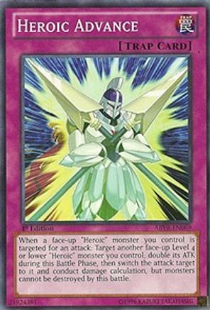 Heroic Advance (ABYR-EN069) - Abyss Rising 1st Edition